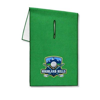 Waffle Texture Microfiber Golf Towel 400GSM