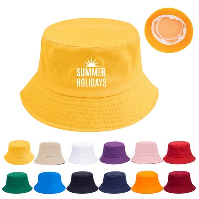 Unisex Cotton Twill Fishermen Bucket Hat